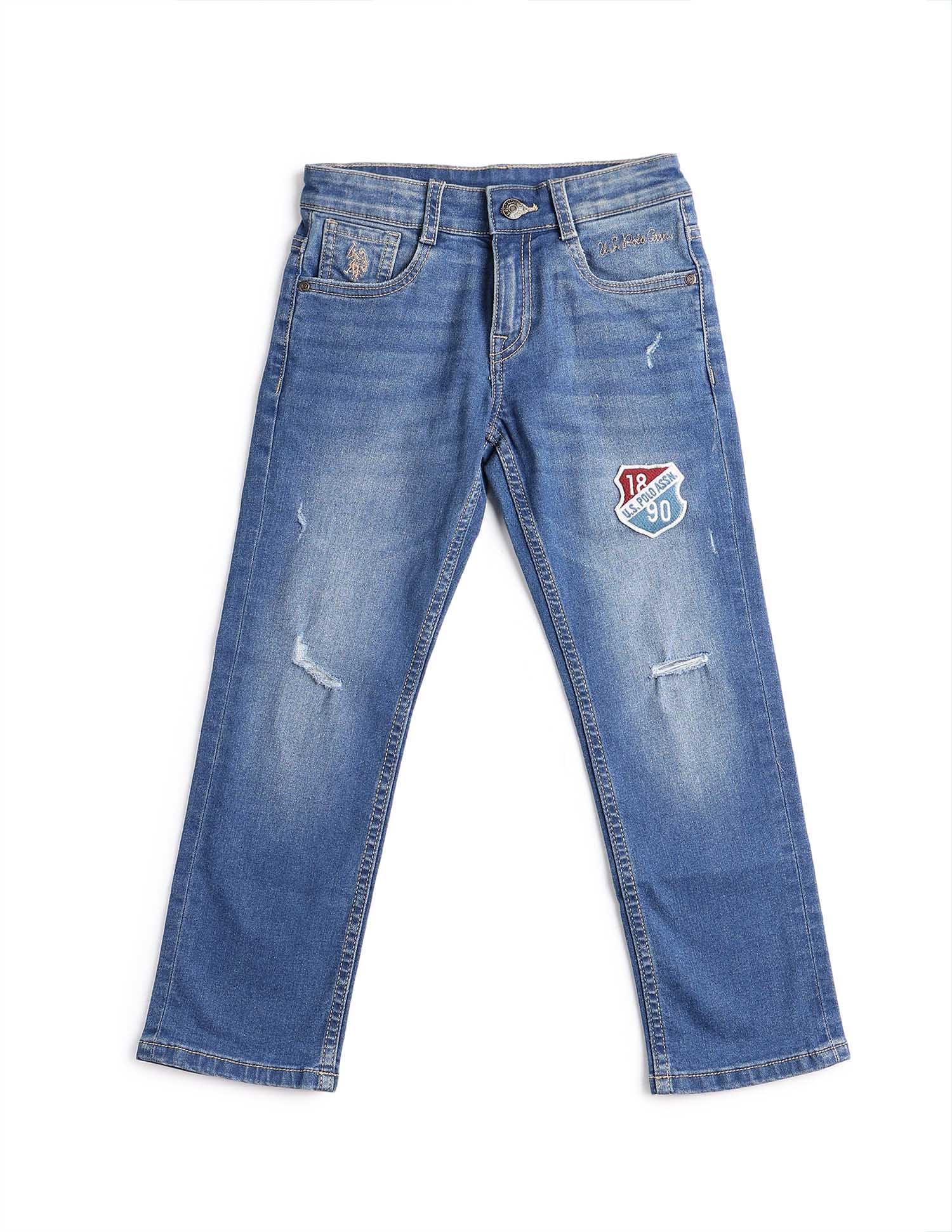 U.S.POLO KIDS BOYS JEANS UKJEN652