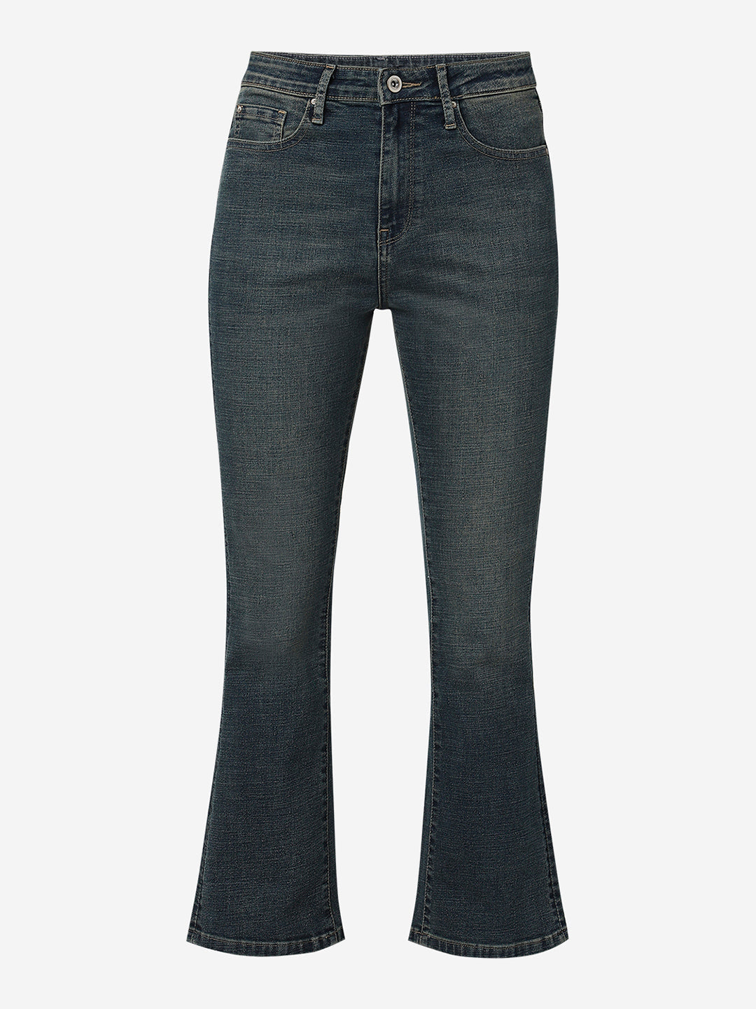 Spykar Ladies Western Jeans Wdeli1Be026 Vintage Blue