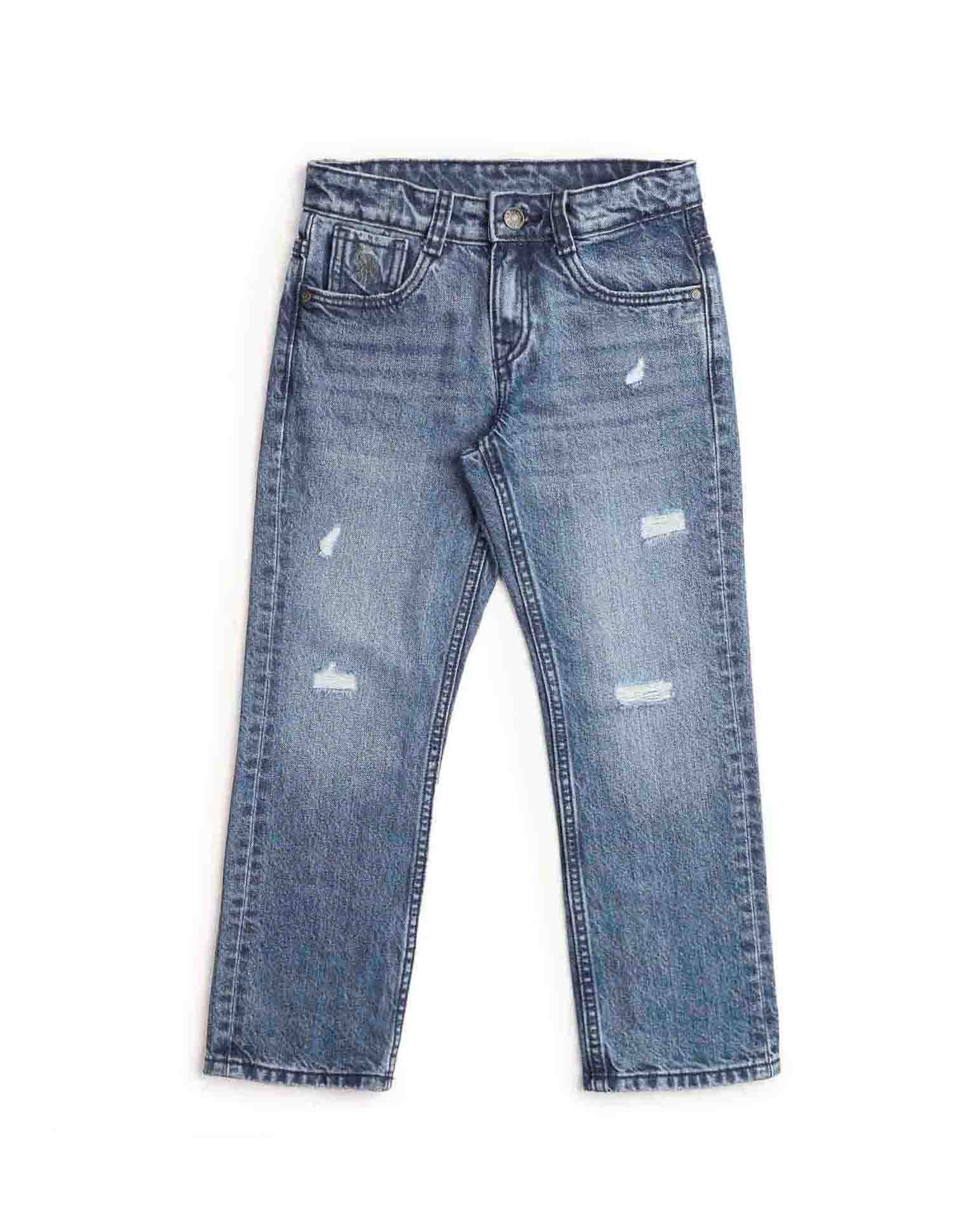 U.S.POLO KIDS BOYS JEANS UKJEN631