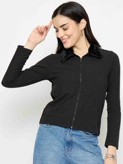Madame Ladies Western Top F/S M5W15205 002 Black