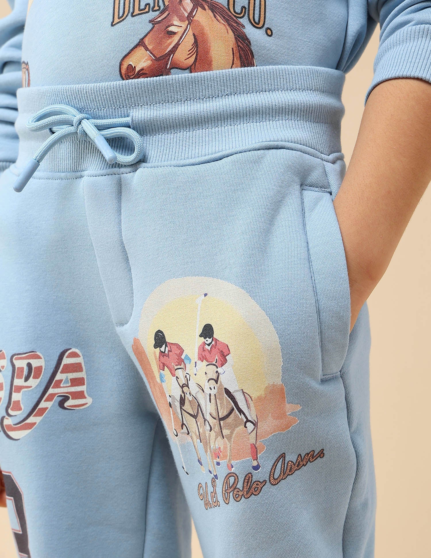 U.S.Polo Kids Boys Pajama Uktrk0266