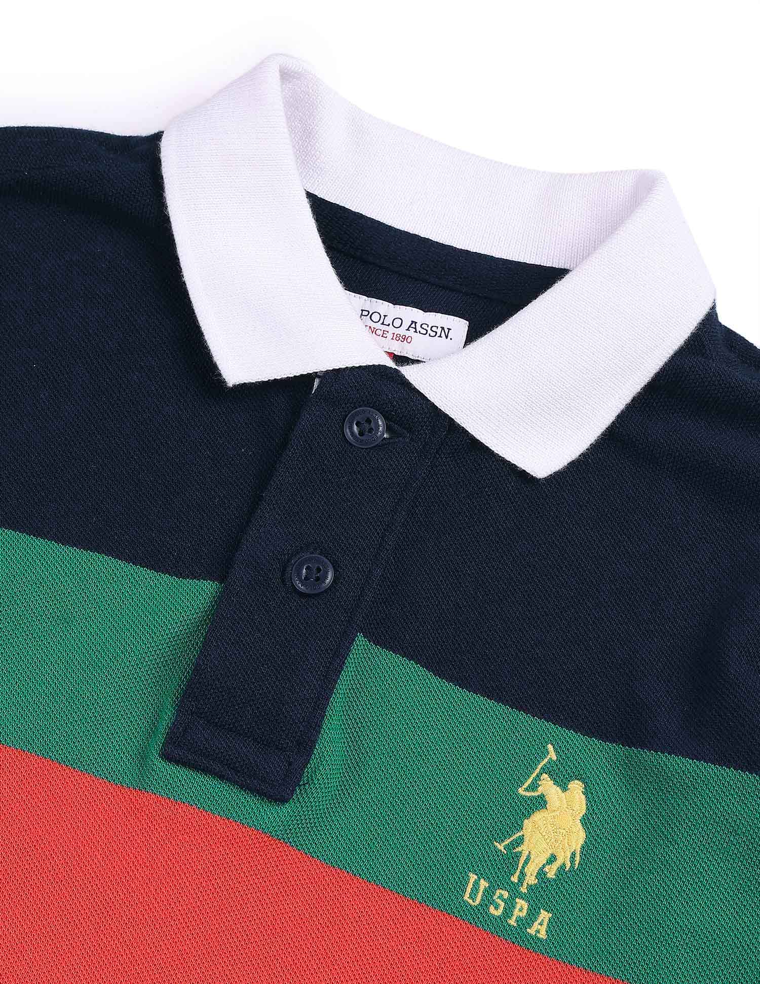U.S.POLO KIDS BOYS T-SHIRT F/S UKTSH1446