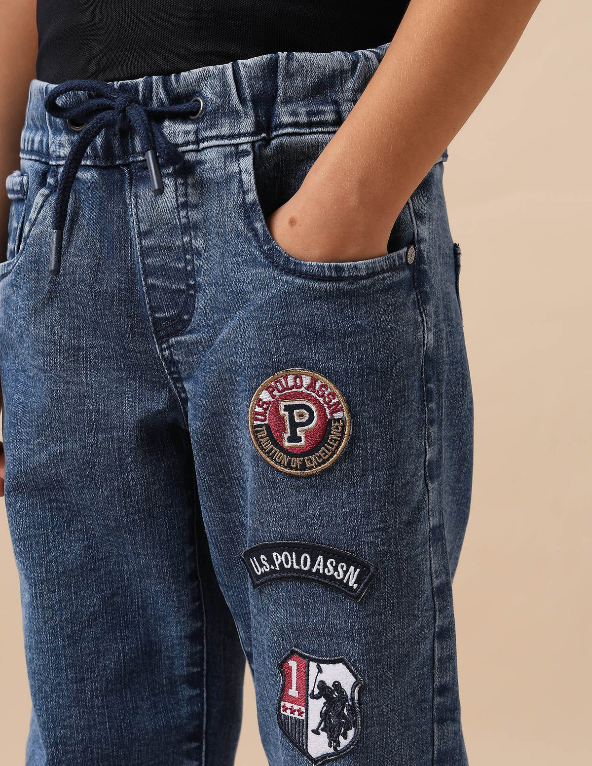 U.S.POLO KIDS BOYS JEANS UKJEN781