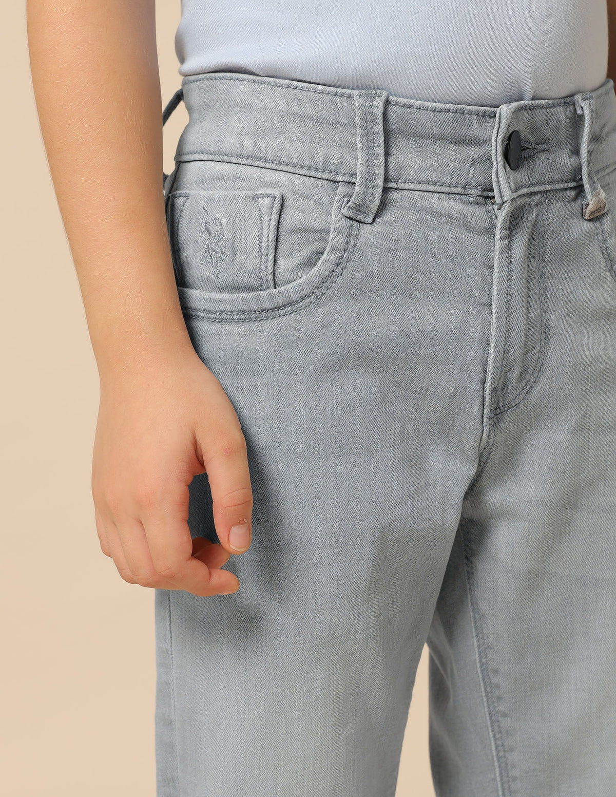 U.S.POLO KIDS BOYS JEANS UKJEN597
