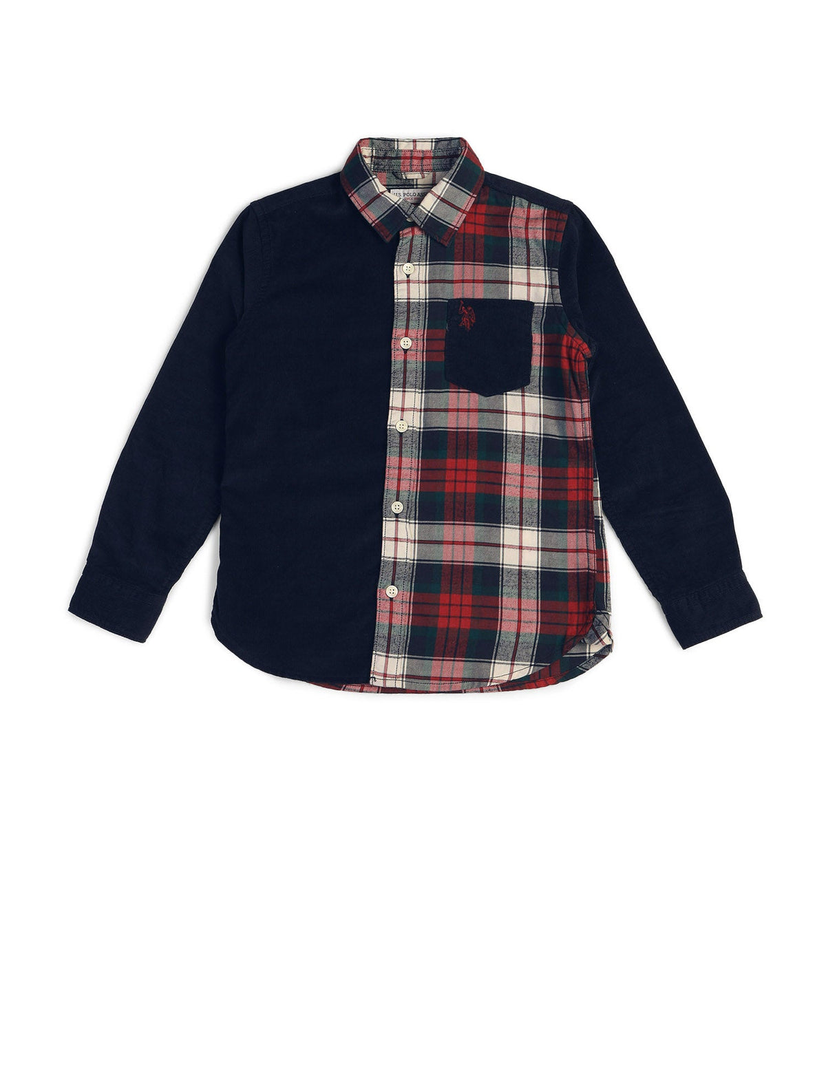 U.S.Polo Kids Boys Shirt F/S Uksht1733