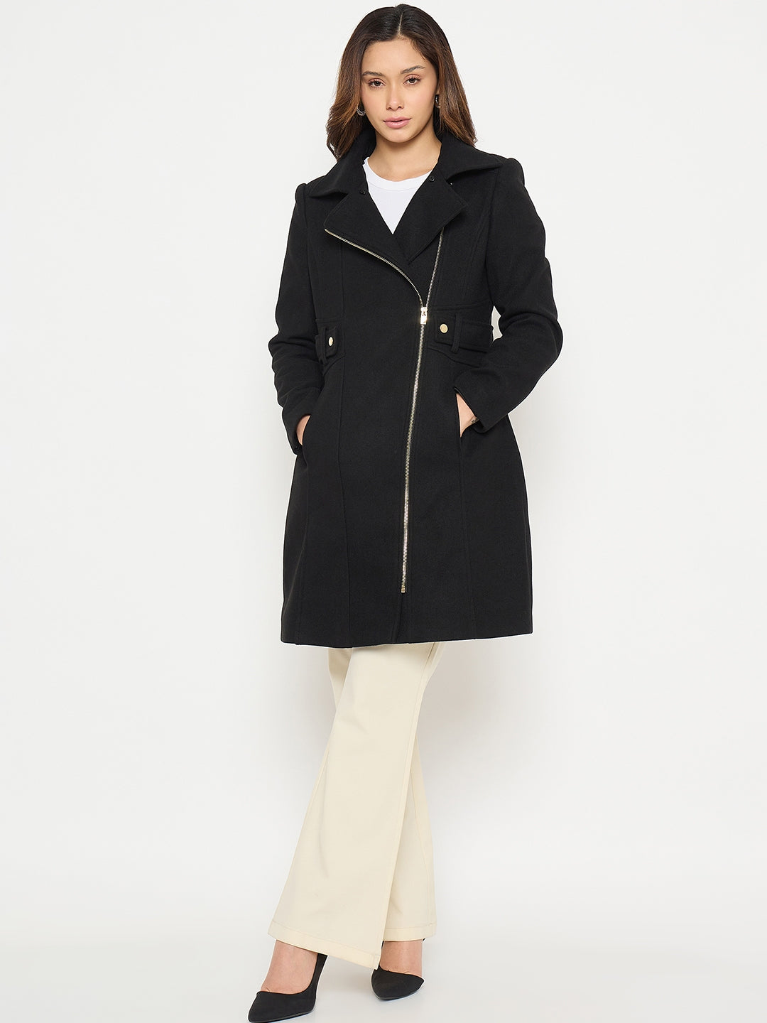 Madame Ladies Western Long Coat M5W20158 002 Black