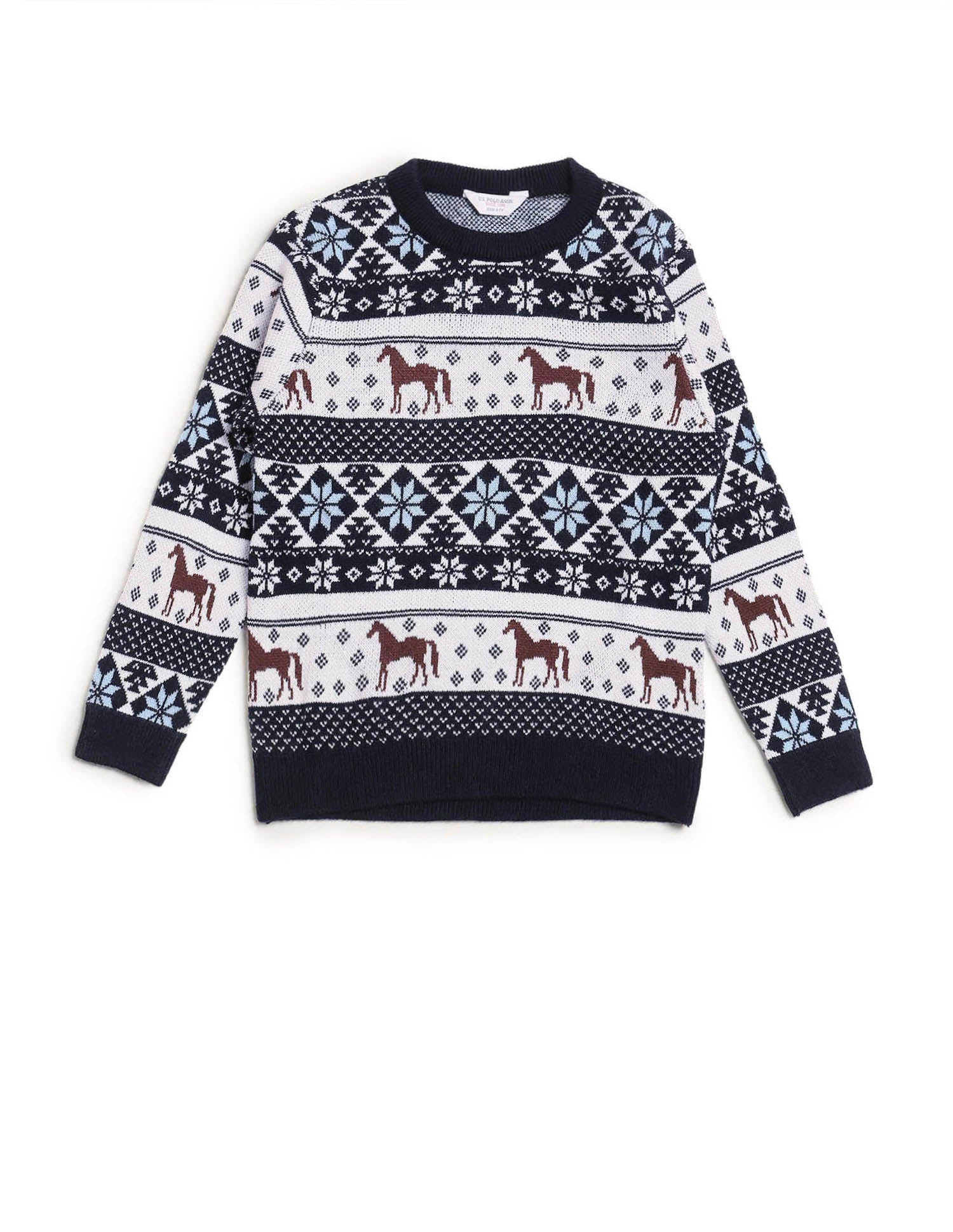 U.S.POLO KIDS BOYS PULLOVER UKSWE0164