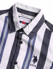 U.S.POLO KIDS BOYS SHIRT H/S UKSHT1449