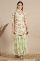 Aurelia Ladies Western Kurti 3Pcs Set As15662 509032