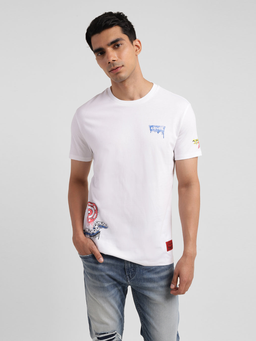 Men'S Graphic Slim Fit T-Shirt