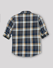 RUFF BOYS SHIRT F/S SK-09178 KHAKHI