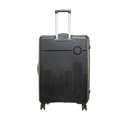 Skybags Cityscape 55Cms Polypropylene Hardsided Cabin Size 8 Wheels Anti Theft Zipper Black Speed_Wheel Suitcase - Goyalsons ShopMax