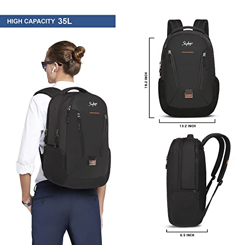 Skybags Chester Pro Laptop Backpack Black - Goyalsons ShopMax
