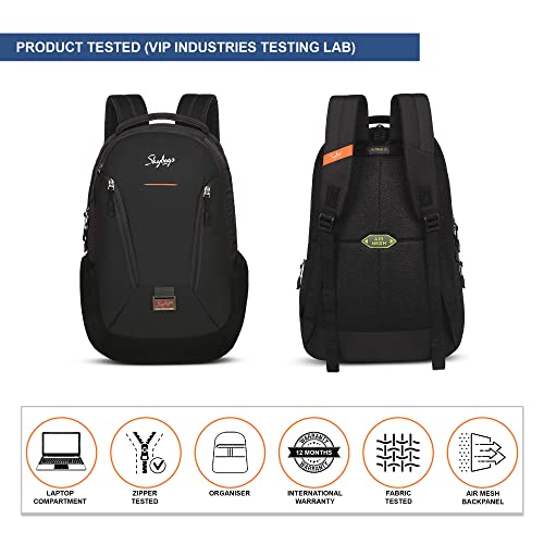 Skybags Chester Pro Laptop Backpack Black - Goyalsons ShopMax
