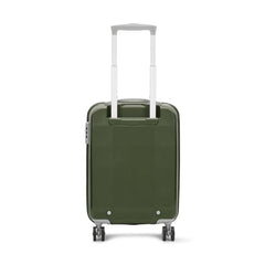 VIP Polypropylene (PP) Rigel Cabin 55 Cm (Small) 8 Spinner Wheels Trolley Bags for Travel, Hard Case Lightweight Bag with TSA Lock and Wet Pouch Suitcase for Travel (Green)