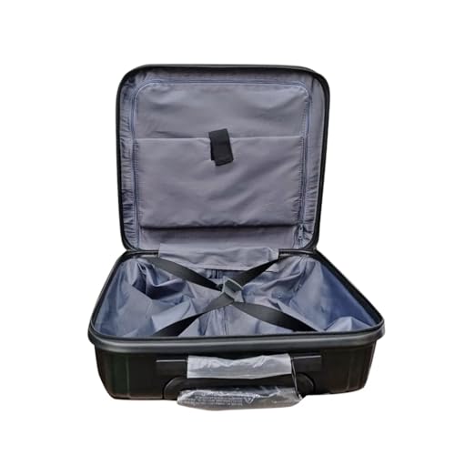 Aristocrat Dynamo Hard-Sided Overnighter Trolley Bag | Cabin Size | 4 Spinner Wheels |Compact Travel Luggage with Number Lock (Black (JBK))