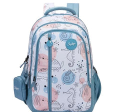Skybags CHARM 01 4 Compartment SCHOOL BACKPACK CAMEO BLUE