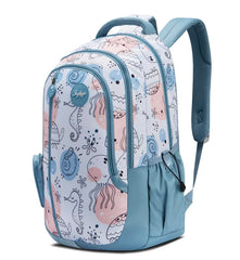 Skybags CHARM 01 4 Compartment SCHOOL BACKPACK CAMEO BLUE