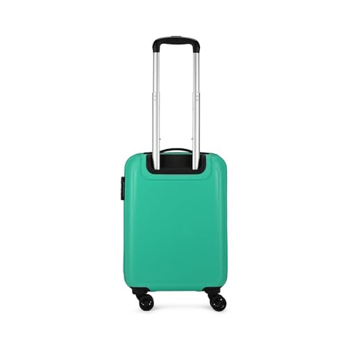 Skybags Polypropylene Spinner Paradise Cabin Trolley Bag 55cm|Small|Hard Luggage|Smooth 8-Wheel Suitcase|Combination Lock with Sturdy Anti-Theft Zipper|5-Year International Warranty-Unisex(Green) - Goyalsons ShopMax