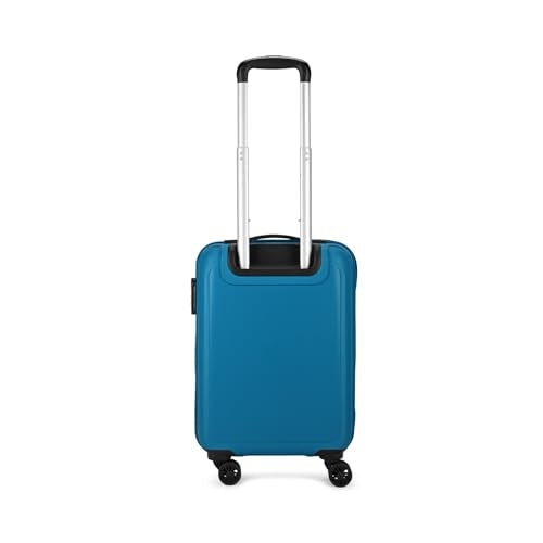 Skybags PC+PP Spinner Paradise Cabin Trolley Bag 55cm | Small | Hard Luggage | Smooth 8-Wheel Suitcase | Combination Lock with Sturdy Anti-Theft Zipper | 5-Year International Warranty - Unisex (Blue)