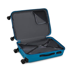Skybags Paradise Check-in Trolley Bag 67cm | Medium | Hard Luggage | Smooth 8 Wheel Suitcase | Combination Lock with Sturdy Anti-Theft Zipper | 5-Year International Warranty - Unisex (Blue) - Goyalsons ShopMax