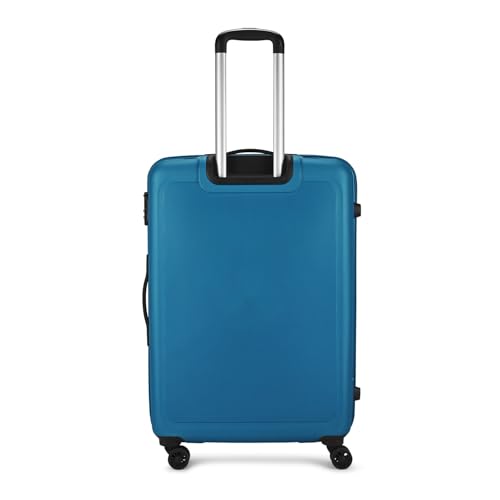 Skybags Polypropylene Spinner Paradise Check-in Trolley Bag 77cm|Large|Hard Luggage|Smooth 8-Wheel Suitcase|Combination Lock with Sturdy Anti-Theft Zipper|5-Year International Warranty-Unisex(Blue)