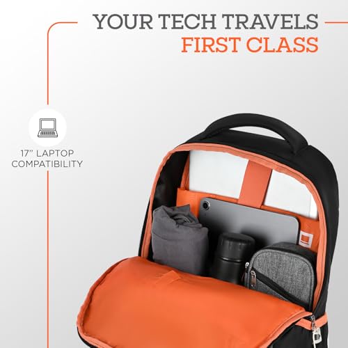 Skybags Active 01 40L Laptop Backpack (Charcoal Black) - Goyalsons ShopMax