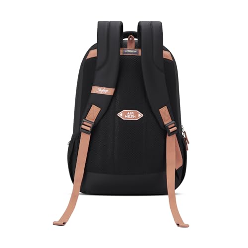 Skybags Vexel 01 32L Laptop Backpack (Black)