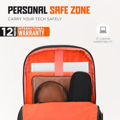 Skybags Vexel 01 32L Laptop Backpack (Black)