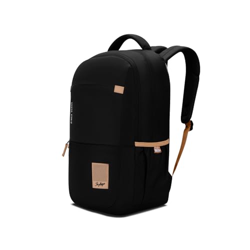 Skybags Zinex 01 30L Laptop Backpack (Black) - Goyalsons ShopMax