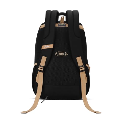 Skybags Zinex 01 30L Laptop Backpack (Black) - Goyalsons ShopMax