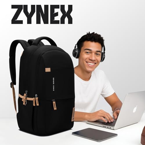 Skybags Zinex 01 30L Laptop Backpack (Black) - Goyalsons ShopMax