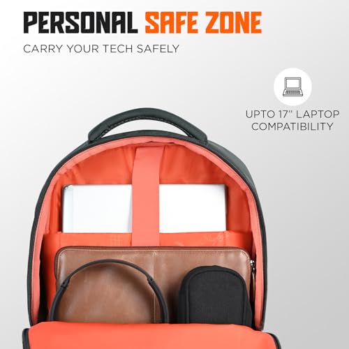 Skybags Zinex 01 30L Laptop Backpack (Black) - Goyalsons ShopMax