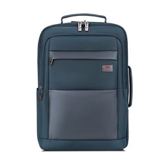 VIP Legacy 17 Inch Convertible Laptop Backpack 25L | Water-Resistant with USB Charging Port | Padded Laptop Sleeve, 3 Compartments, Front Organizer | Office & Travel Backpack for Men & Women (Navy) - Goyalsons ShopMax