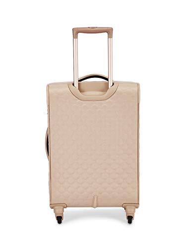 Caprese Alexandria 58 Cms Polyester Softsided Cabin Luggage (Blush) - Goyalsons ShopMax
