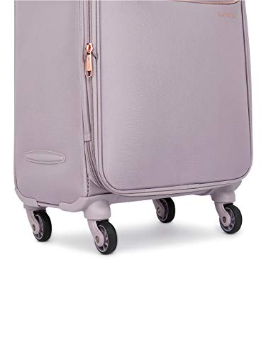 Caprese Valencia 57 Cms Mauve Softsided Cabin Luggage - Goyalsons ShopMax
