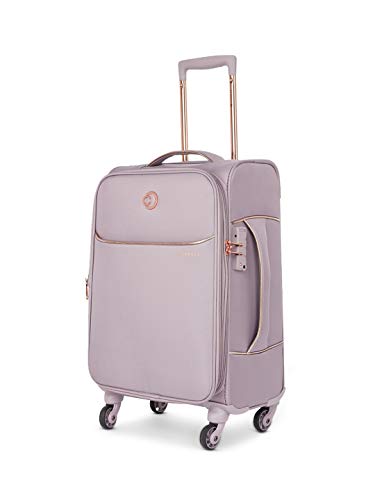 Caprese Valencia 57 Cms Mauve Softsided Cabin Luggage - Goyalsons ShopMax