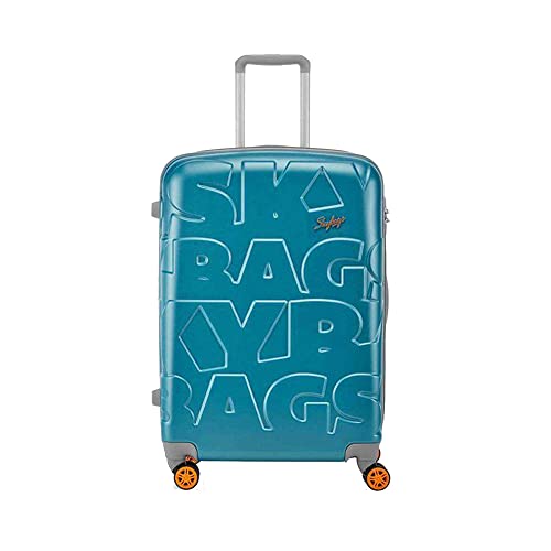 Skybags Polycarbonate Hard 37 inch suitcase(S21SKRAMPNXTMED001_blue) - Goyalsons ShopMax