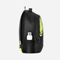 Safari Velocity 16 Casual Backpack, 2 Compartments with Side and Front Pocket, Padded Back & Shoulders, 32L, (Black)