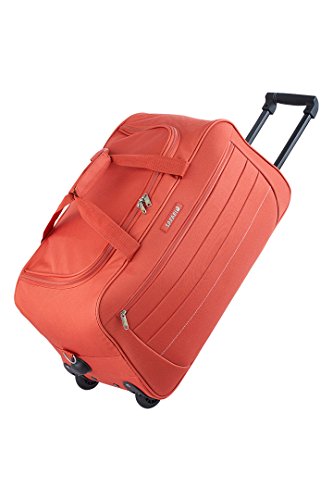 Safari Aztec Fabric 56 cms Orange Softsided (Aztec 55 Rolling Duffle) - Goyalsons ShopMax