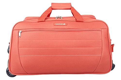Safari Aztec Fabric 56 cms Orange Softsided (Aztec 55 Rolling Duffle) - Goyalsons ShopMax