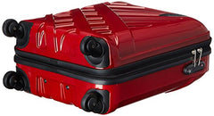 Safari Strobe Polycarbonate 54 cms New Red Hard Sided Cabin Luggage (Strobe-55-New-Red-4wh) - Goyalsons ShopMax