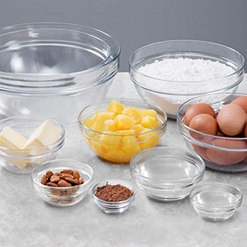 Borosil Glass Bowl - Pack of 6 (Transparent, 36 ml)