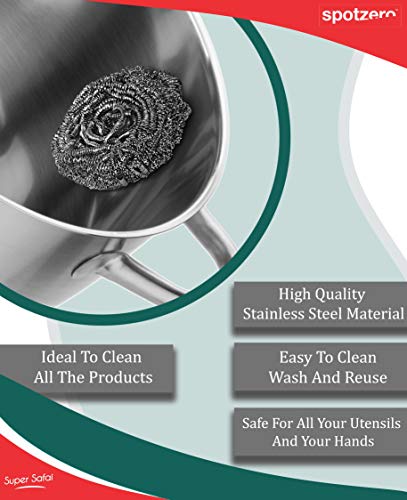 Spotzero By Milton Stainless Steel Untensil Scrubber
