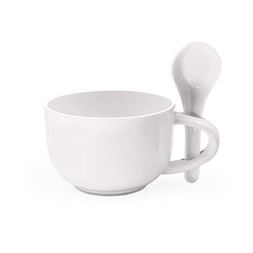 Milton Yummy Melamine Soup Set, White