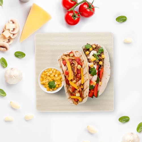 Milton Streak Melamine Platter, 1 Piece, 8.50", Terrosoivory | Easy to Clean | Long Lasting | Snacks Platter - Goyalsons ShopMax