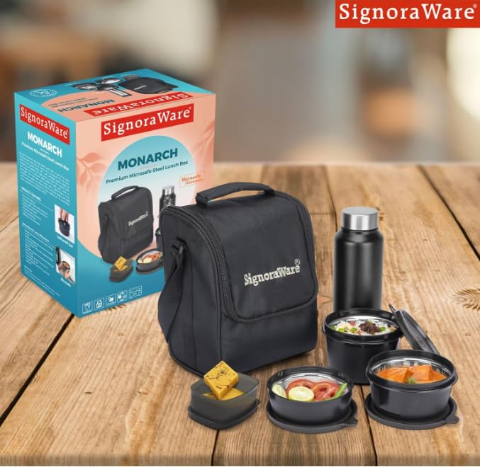 Signoraware Monarch Premium Microwave Safe Lunch Box - Goyalsons ShopMax