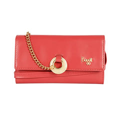 Baggit Women Pink Wallet Large Size | Ladies Stylish Sling Purse Bag | Credit Card Money Holder