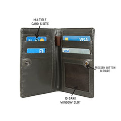 Baggit Men Green Wallet Medium Size | Men Stylish Purse Bag | Credit Card Money Holder