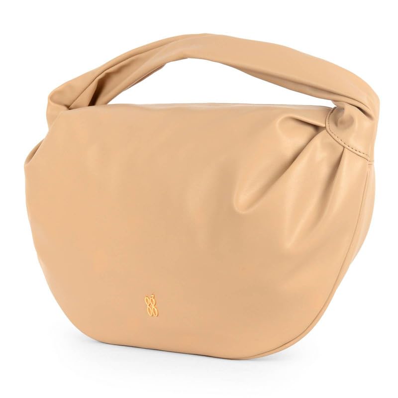 Baggit Women's Beige Solid Handcarry Bag With Zip Closure | Ladies Purse Handbag | Stylish Shoulder Bag|Gift for Women